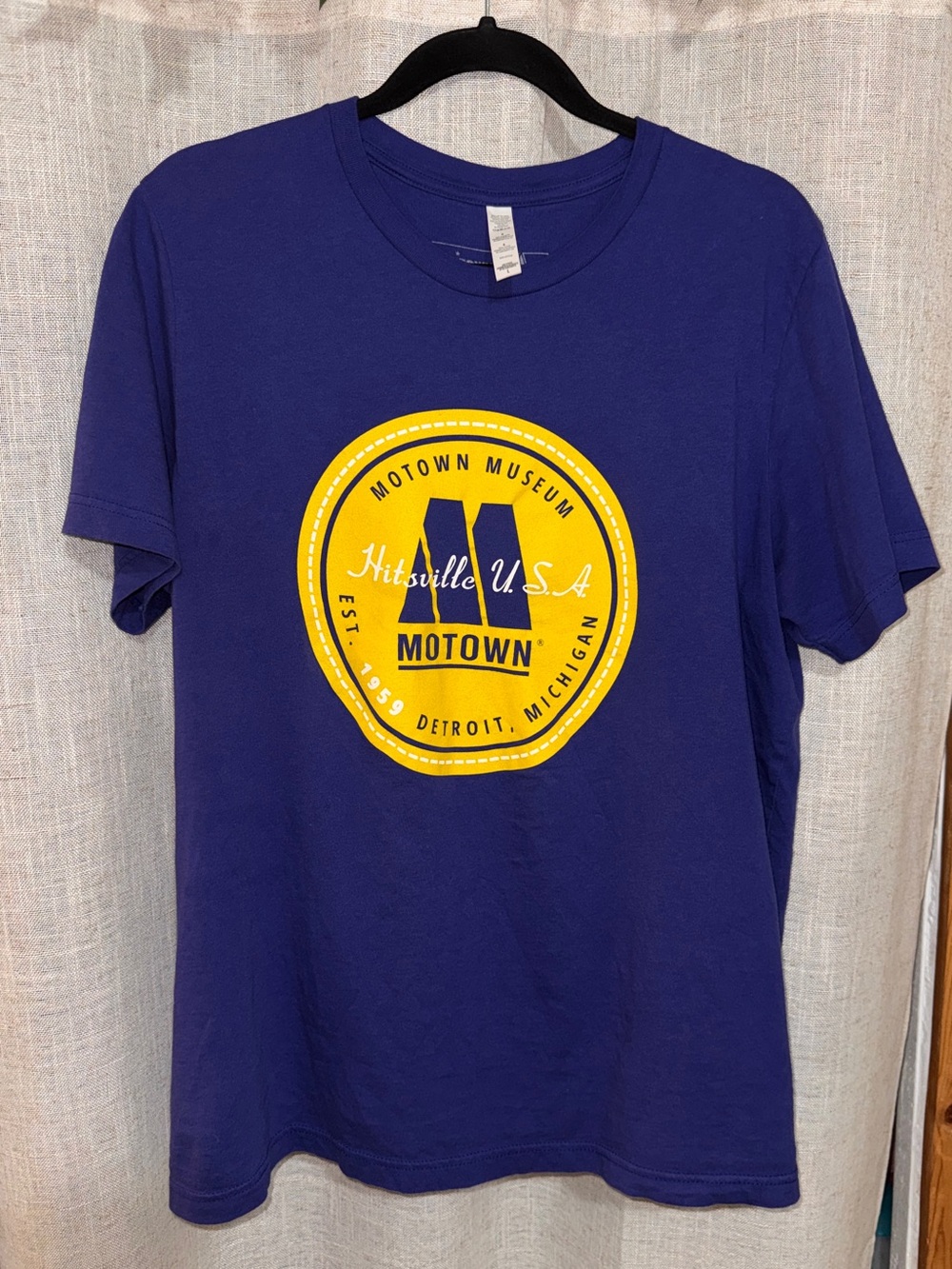 Hitsville U.S.A. Logo T-Shirt - Blue